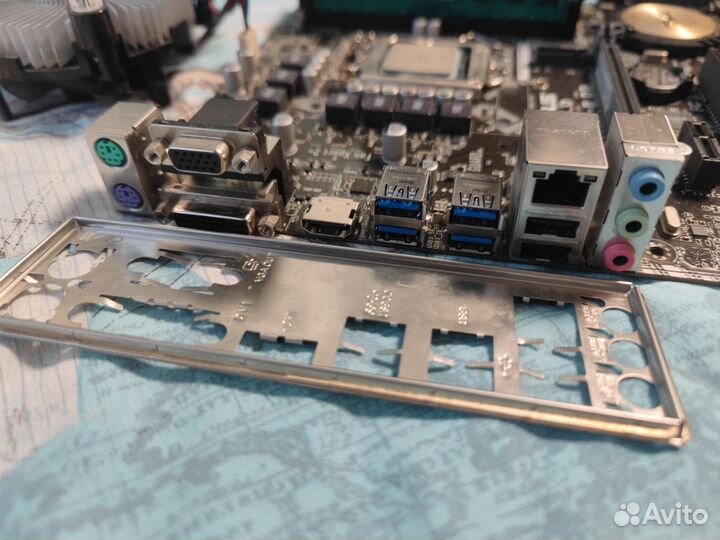 Комплект Intel Core i5-6500, Asus H170-E и 20гб