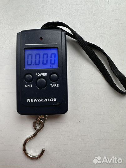 Электронные весы для рыбалки Newacalox
