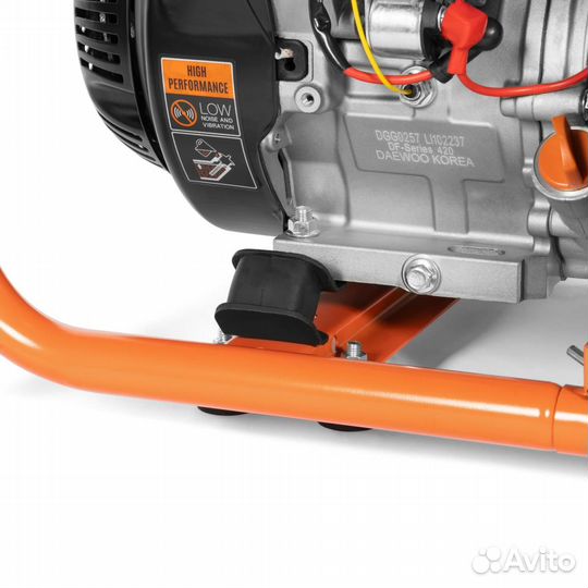 Генератор двухтопливный daewoo GDA 7500DFE