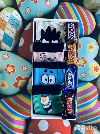 Подарочный набор оригинальных носков для женщин