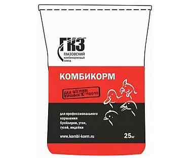 Комбикорм пк-6 для бройлеров (finish chick)