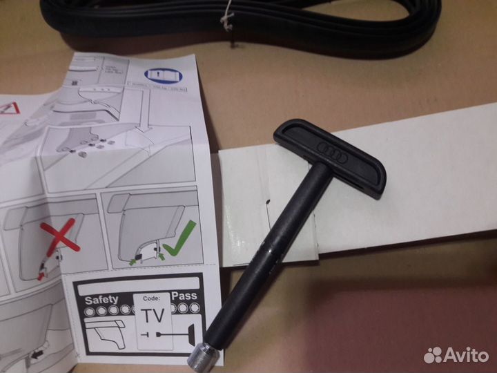 Рейлинги Ауди Q 5 поперечные Оригинал