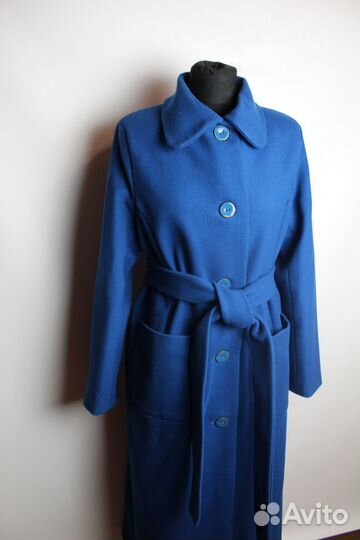 Пальто женское демисезонное 44 46 длинное