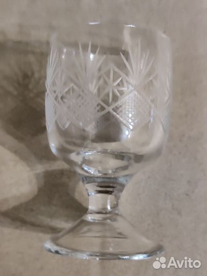 Хрустальные рюмки СССР