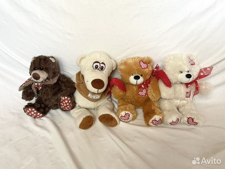 Мягкие игрушки медведи в коллекцию