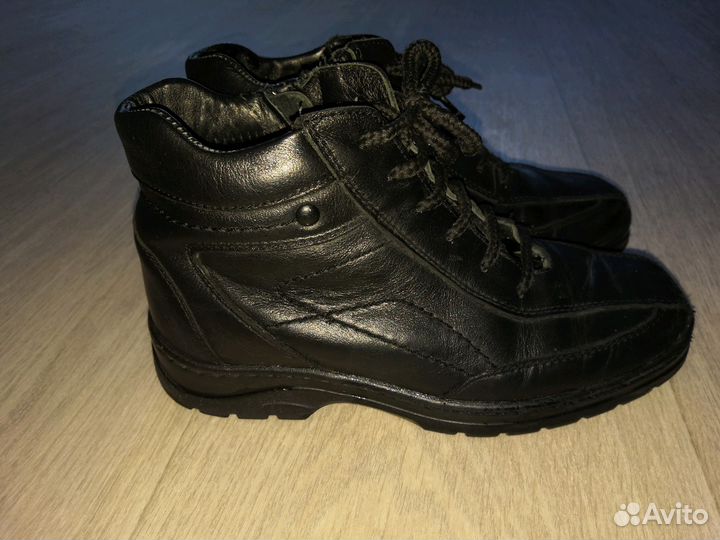 Ботинки нат.кожа