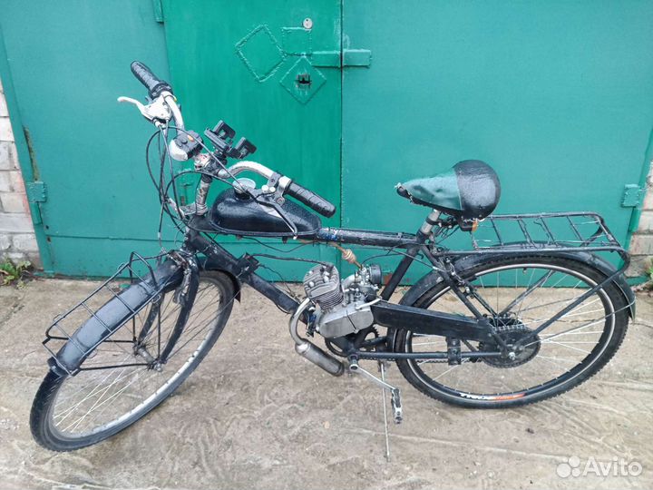 Велосипед с мотором F80cc