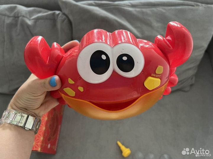 Игрушка для ванной Bubble Crab Краб с пеной