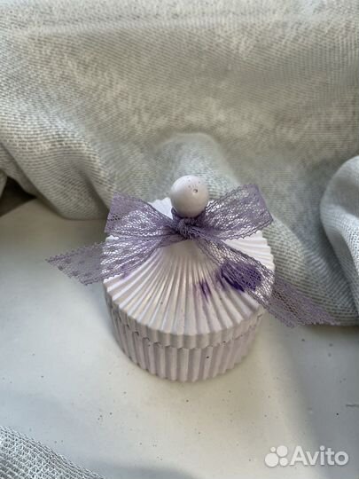 Ароматическая свеча в шкатулке