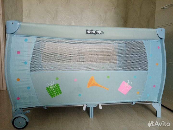 Детская кровать манеж