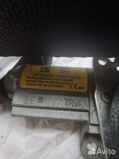 Ремень безопасности передний левый Ford fiesta