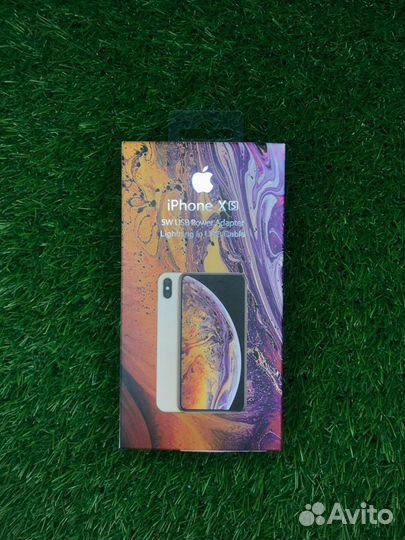 Сетевое зарядное для iPhone (lightning белый)