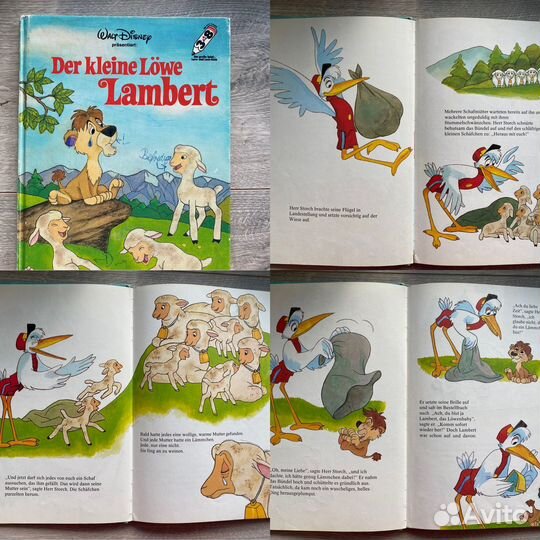 Детские книги на немецком и испанском