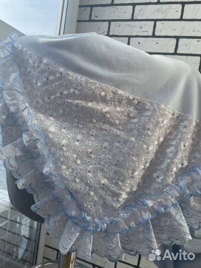 Комплект на выписку (одеяло, костюмы, ленты)