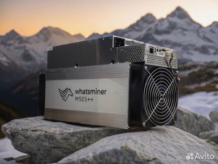 Asic майнер Whatsminer M50S++ 140th мощный