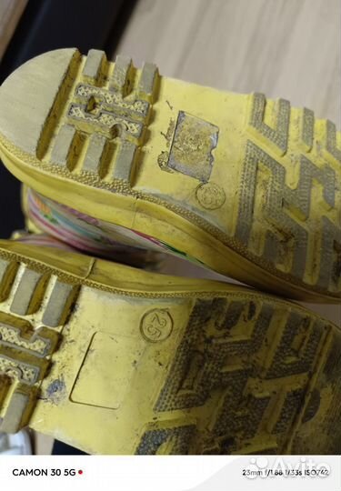 Резиновые сапоги детские