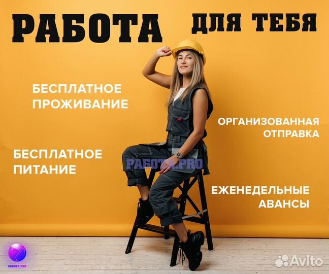 Упаковщик заказов на склад. Работа вахтой