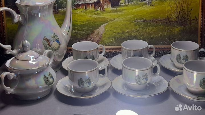 Сервиз кофейный Югославия Мадонна