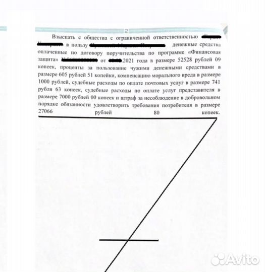 Возврат страховки по кредиту и навязанных услуг