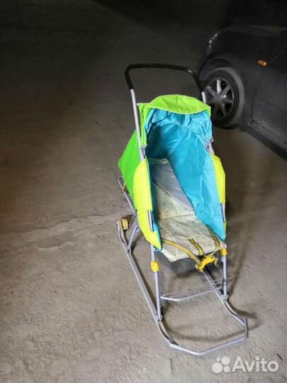 Коляска санки