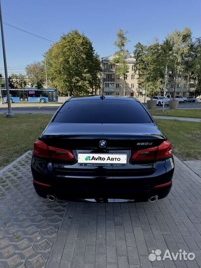 BMW 5 серия 2.0 AT, 2017, 111 260 км