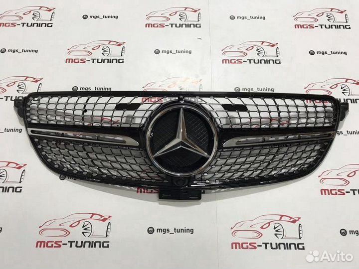 Решетка GLE-Coupe c292 Diamond Black All Х/З