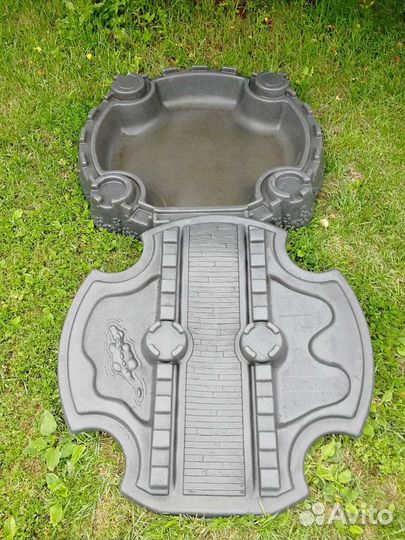 Детская песочница с крышкой