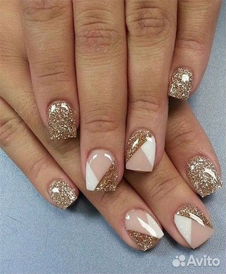 Маникюр гель лак, наращивание, дизайн, коррекция