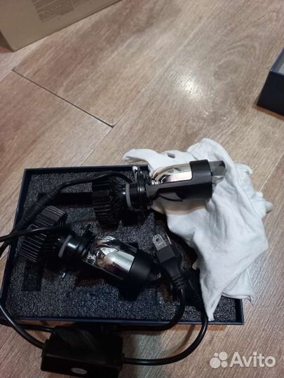 LED лампочки, линзы H4