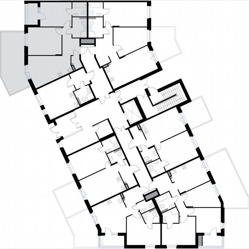 2-к. квартира, 65,6 м², 1/3 эт.