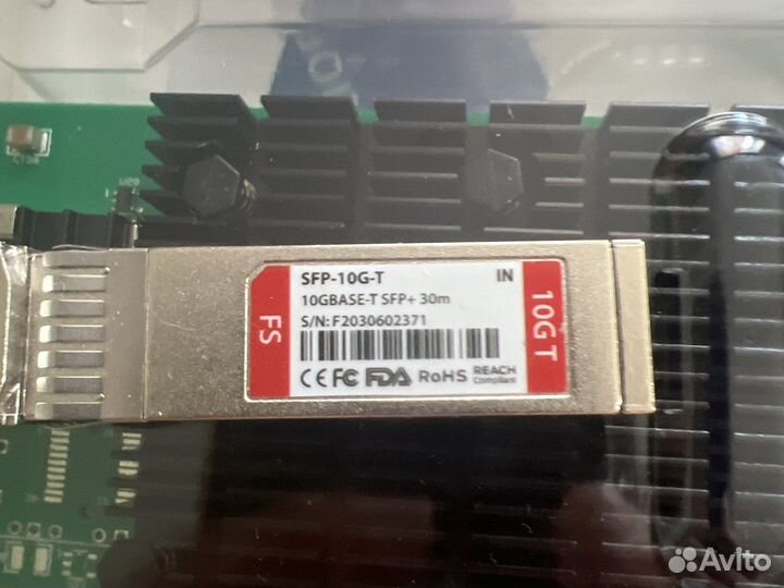 Сетевой адаптер Ethernet на базе Intel 82599EN