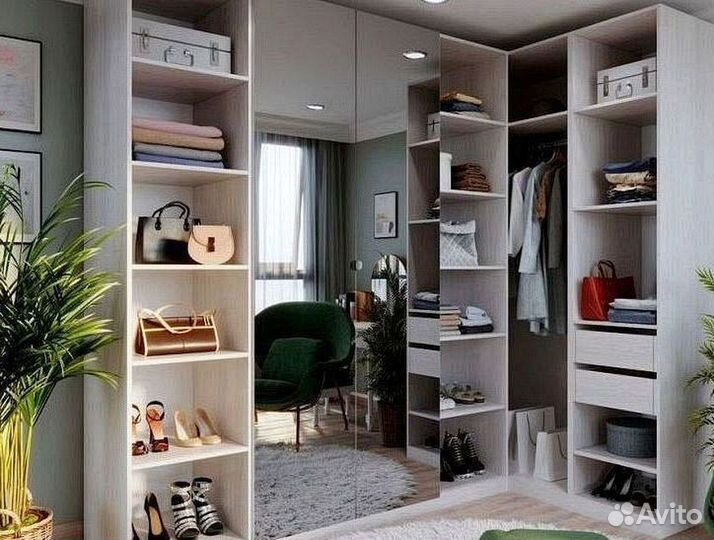 Гардеробная на заказ от производителя