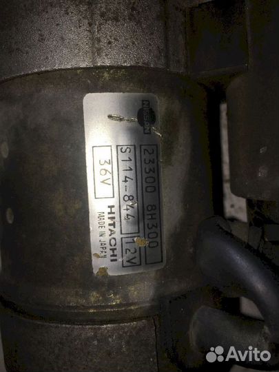 Стартер QR20DE Nissan Primera P12 TNP12 233008H300