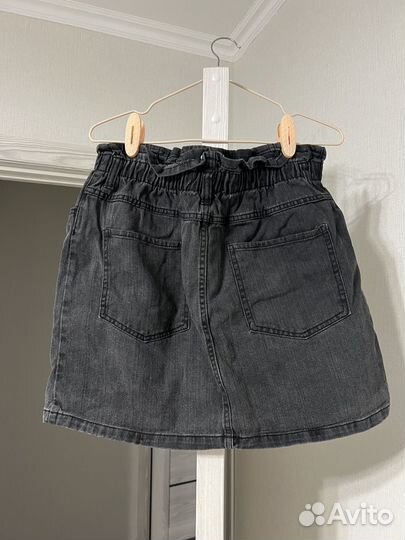 Джинсовая мини-юбка женская