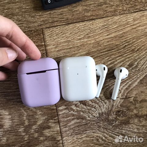 Наушники Airpods 2 чехлы