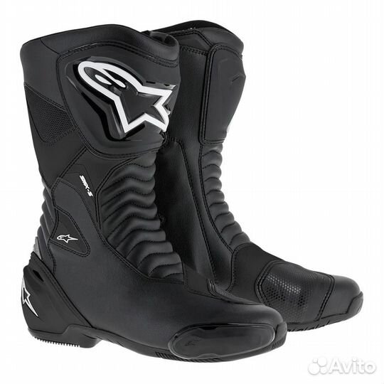 Мотоботы alpinestars SMX S black