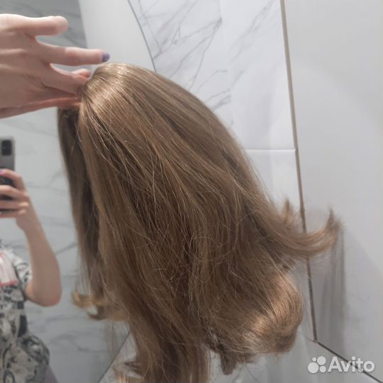 Хвост шиньон на крабе