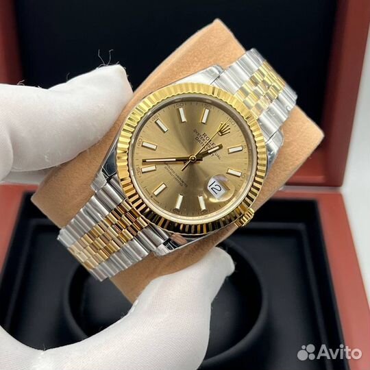 Rolex DateJust 41 желтое золото