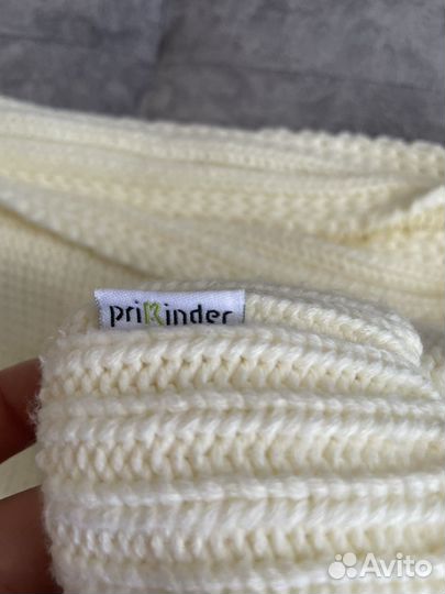 Шапка и снуд зимняя для девочки