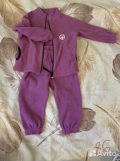 Флисовый костюм р 86