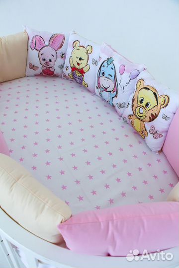 Бортики в кроватку