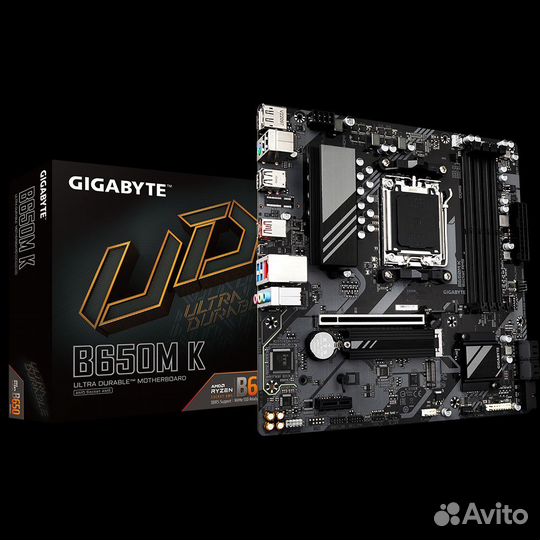 Материнская плата Gigabyte B650M K (B650M K) Новая