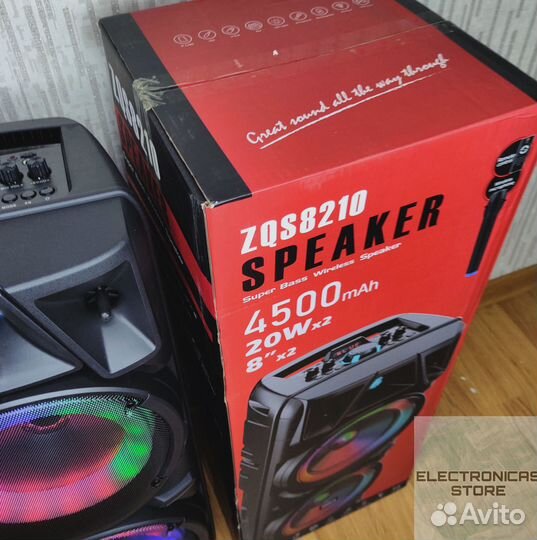 Колонка Большая ZQS-8210 Новая v.8