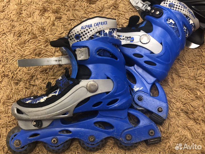 Роликовые коньки детские 35-38р