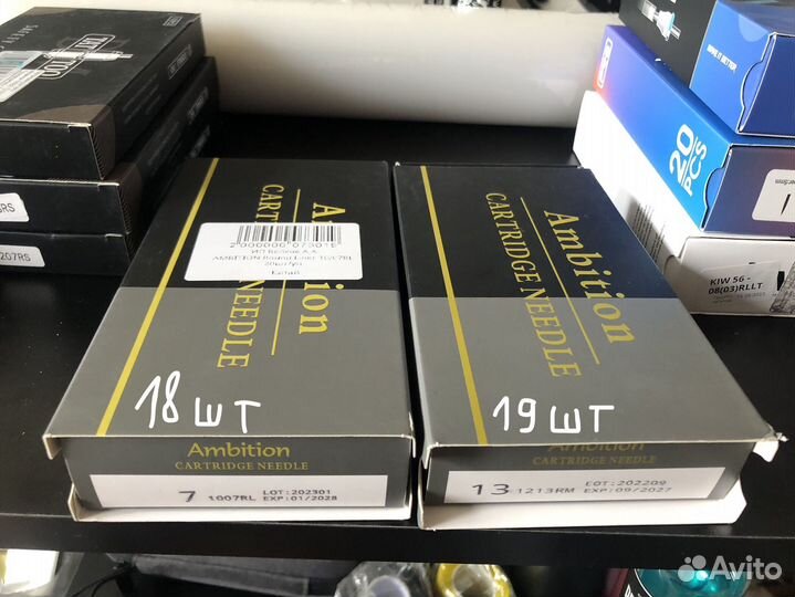 Картриджи для тату Заживляющая пленка в подарок