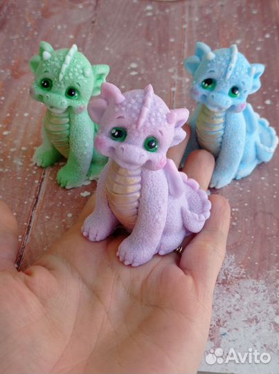 Мыло Дракон сидит