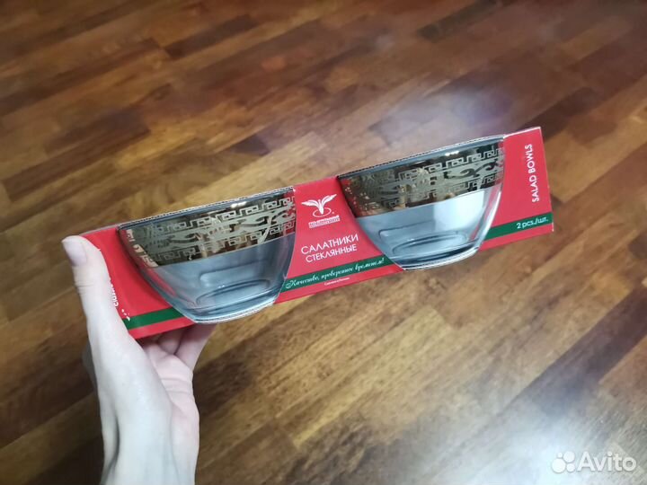 Салатники стеклянные