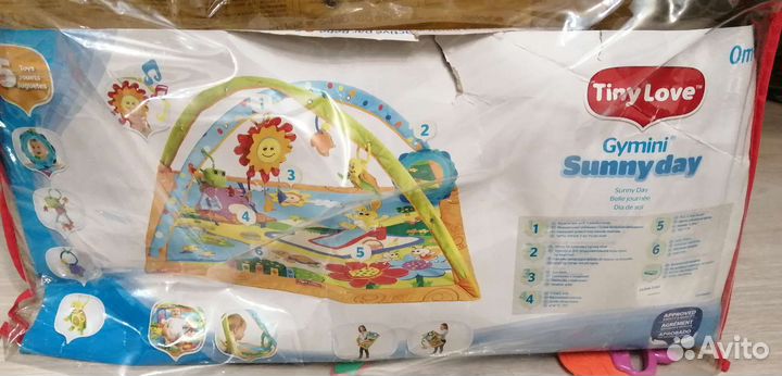 Развивающий коврик tiny love