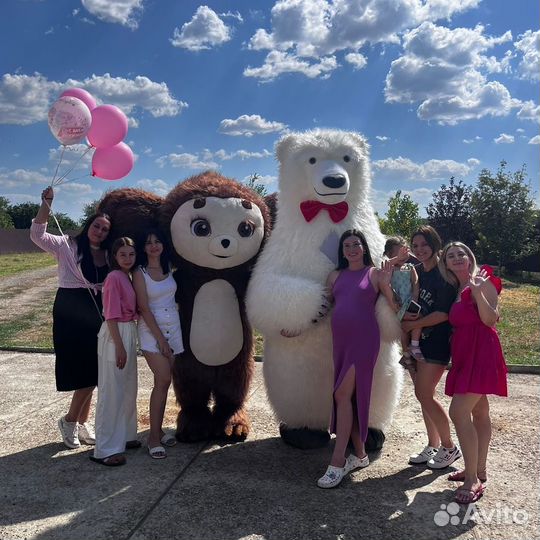 Чебурашка/Поздравление/Ростовая кукла/Аниматор