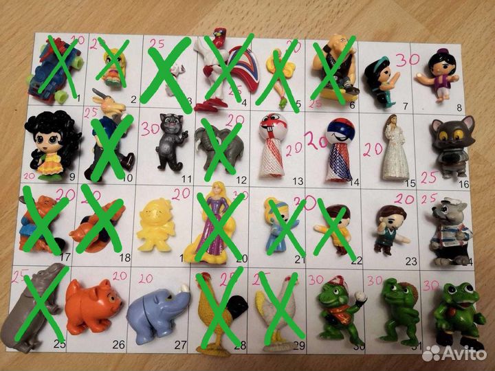 Игрушки киндер (Kinder) принцессы дисней, винкс, л